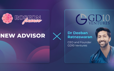 Roseon Finance Welcomes New Advisor Dr. Deeban Ratneswaran of GD10 Ventures